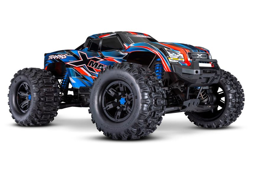Traxxas 77096-4  X-Maxx 8S Belted 4WD Brushless TQi TSM BLUE