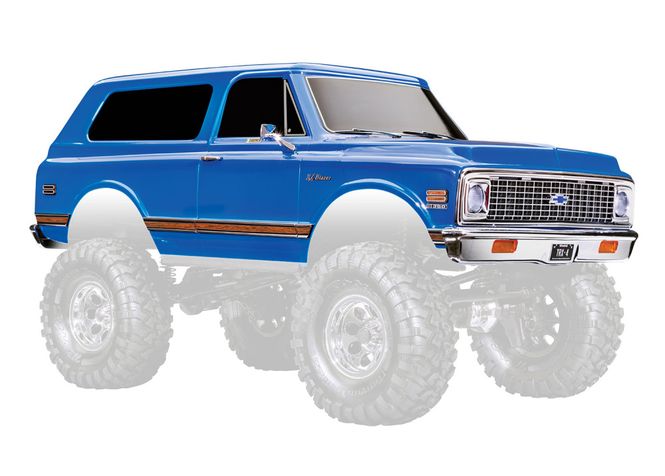 Hovedbilde Traxxas 9130 Blå TRX-4 1972 Blazer Body Kit