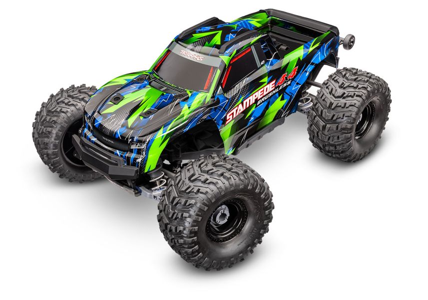 Traxxas 67454-4 Stampede 4x4 1/10 HD VX3 BL 3S RTR Green