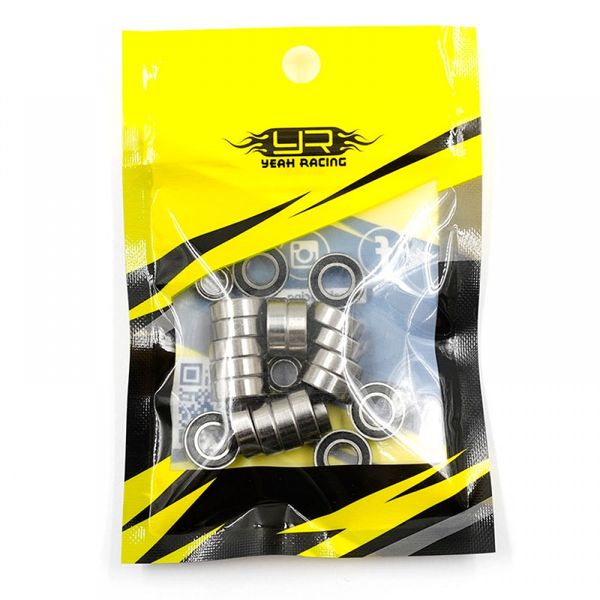 Yeah Racing YBS-0029 Steel Bearing Set (24pcs) Tamiya Super Clod