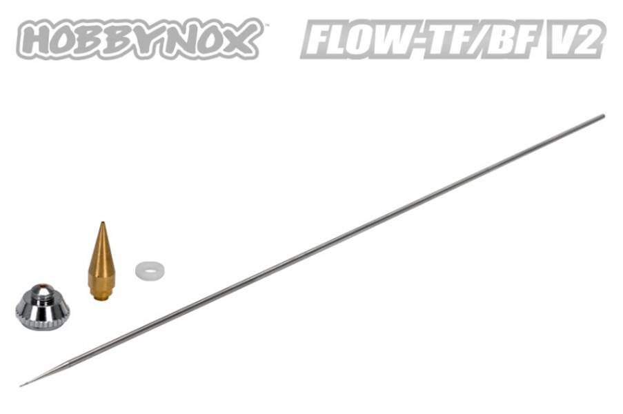 Hobbynox 002-22B FLOW-TF/BFV2 Needle & Nozzle Set 0.5mm