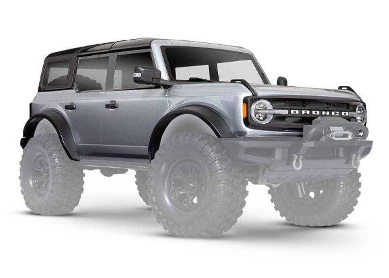 Traxxas 9211GBody Ford Bronco 2021 Silver Complete