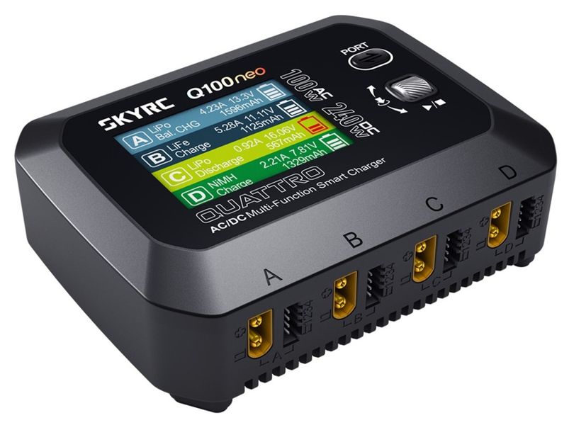 SkyRC Q100 Neo Quad 100/240W AC/DC XT60