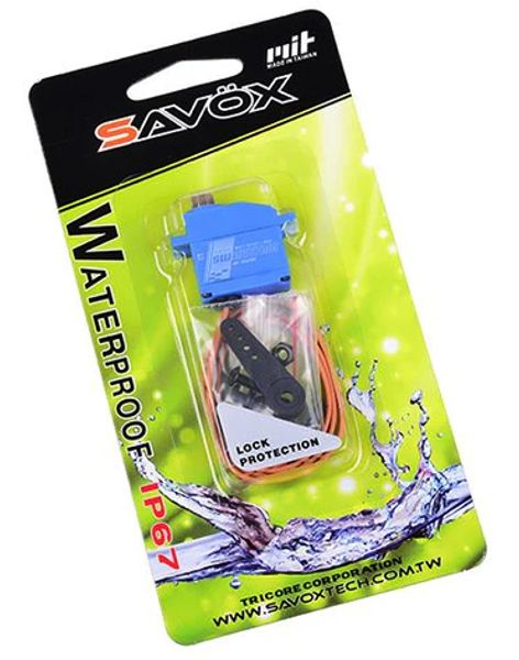 Savox SW-0267MG Servo 6Kg 0,135s Metal Gear Micro WP