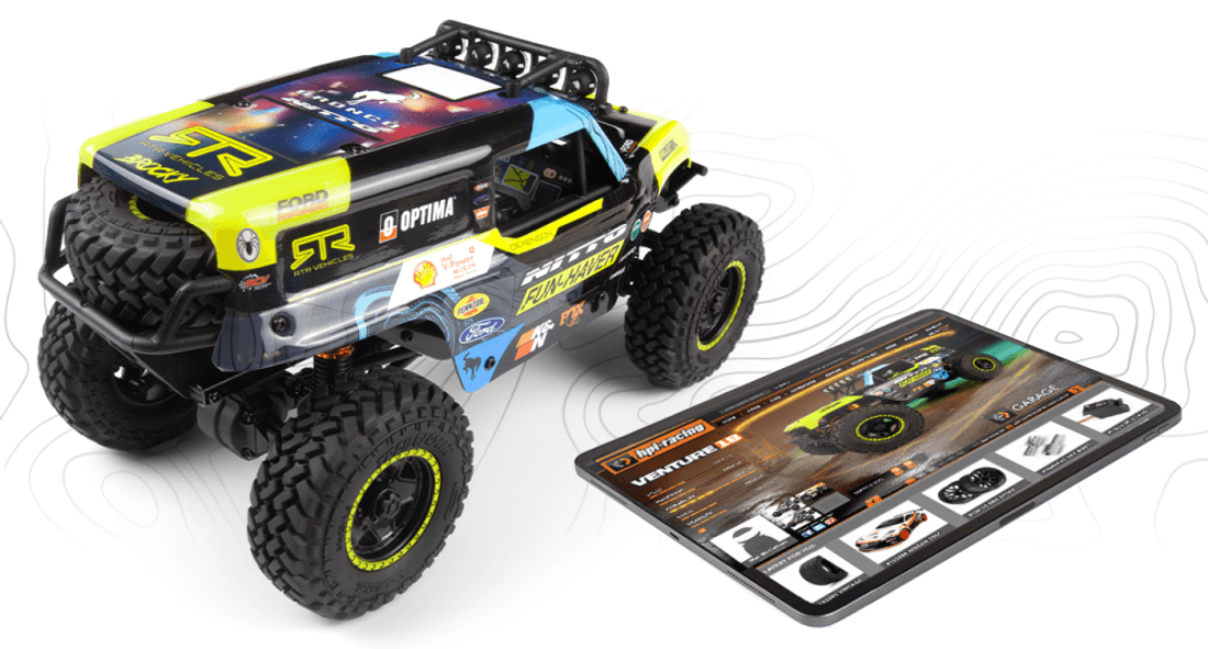 HPI Venture18 U4 Brushless Ford Bronco 4400 1/18 RTR 4WD (VGJR)
